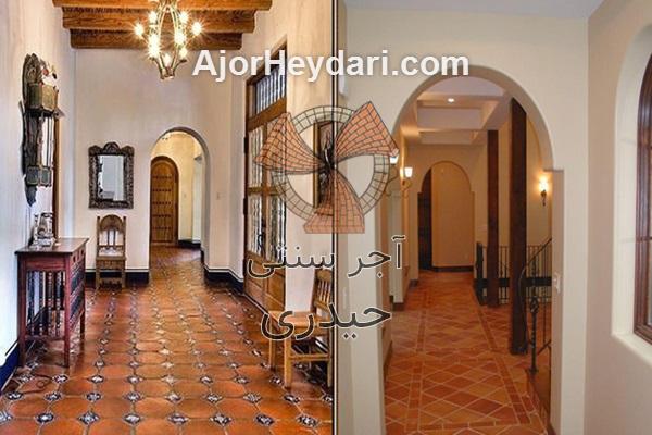 قیمت خرید آجر خطایی در تهران | آجر سنتی حیدری