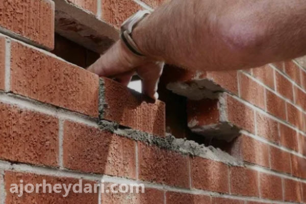 طراحی آجر قزاقی قرمز برای ساختمان‌ های مدرن | آجر سنتی حیدری