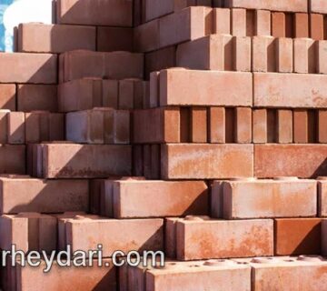 عرضه آجر قزاقی در ایران | آجر سنتی حیدری