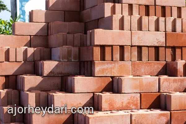 عرضه آجر قزاقی در ایران | آجر سنتی حیدری