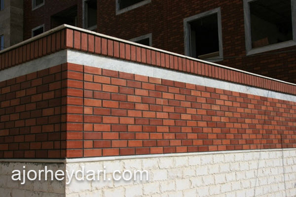 هزینه آجر قزاقی در تهران | آجر سنتی حیدری