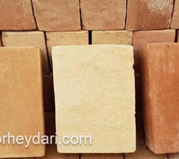خرید آجر قزاقی ابلق با کیفیت بالا | آجر سنتی حیدری