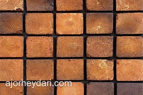 قیمت آجر قزاقی ابعاد 20 * 20 | آجر سنتی حیدری