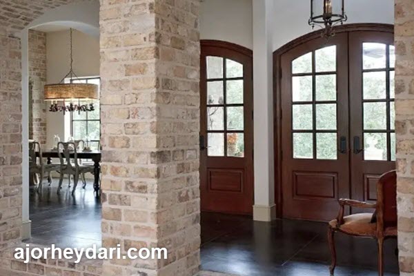 purchase-traditional-curved-column-wrap-bricks-at-factory-prices-ajorheydari.com خرید آجر سنتی فیتیله دور ستونی به قیمت کارخانه